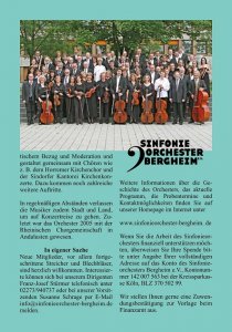 Sinfoniekonzert 17.05.2009 Programm