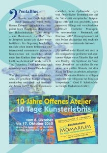 Sinfoniekonzert 30.05.2010 Programm