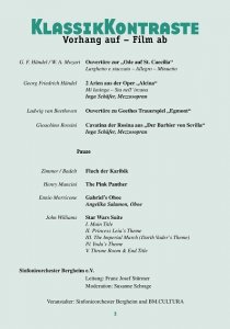 Sinfoniekonzert 18.03.2012 Programm