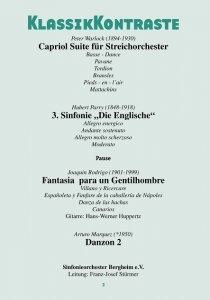 Sinfoniekonzert 17.03.2013 Programm