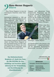 Sinfoniekonzert 17.03.2013 Programm