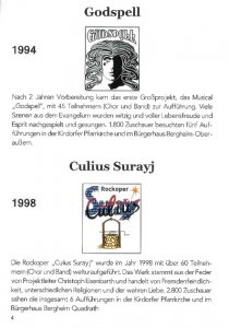CAPO Night of Rock 20.09.2014 Programm