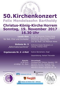 Kirchenkonzert 19.11.2017 Flyer