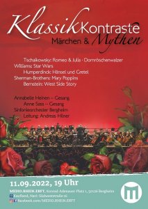 Sinfoniekonzert 11.09.2022 Flyer