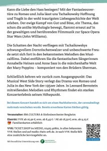 Sinfoniekonzert 11.09.2022 Flyer