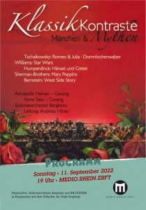 Sinfoniekonzert 11.09.2022 Programm