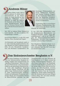 Sinfoniekonzert 11.09.2022 Programm