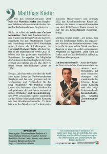 Sinfoniekonzert 24.11.2024 Programm