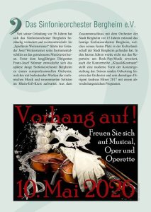 Sinfoniekonzert 25.05.2025 Programm